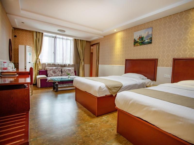 Greentree Inn Zhejiang Hangzhou Tonglu Yaolin Road Xiahang Road Business Hotel Exteriör bild